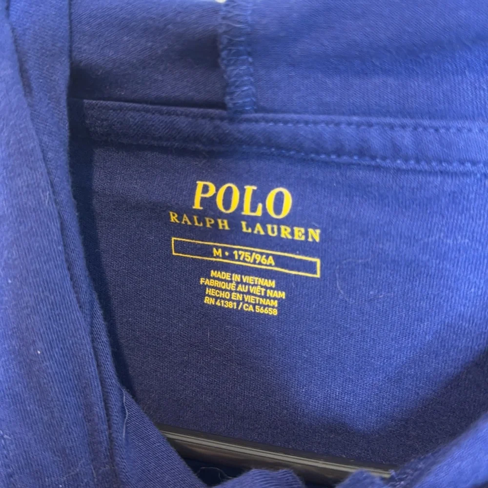 Polo Ralph Lauren Blue Hooded Pullover - Picture 2 of 4